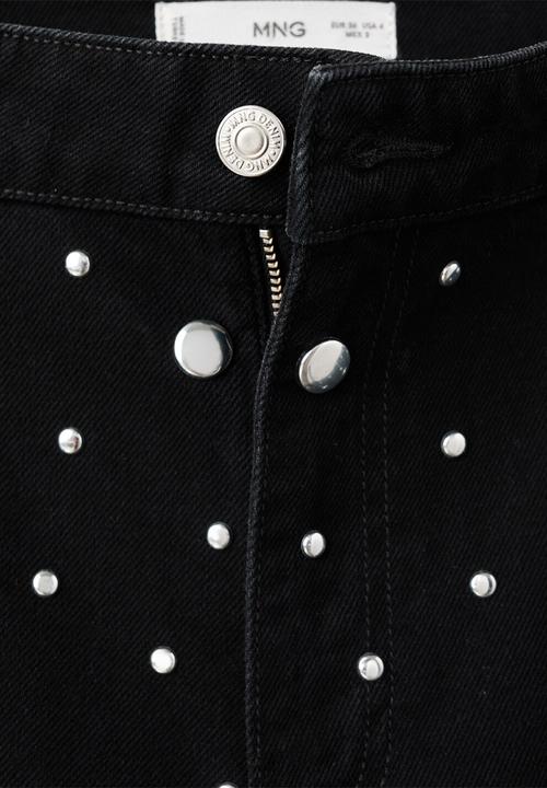 MANGO - Jeans elina - open gray