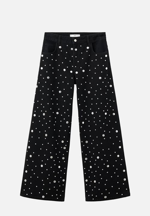 MANGO - Jeans elina - open gray
