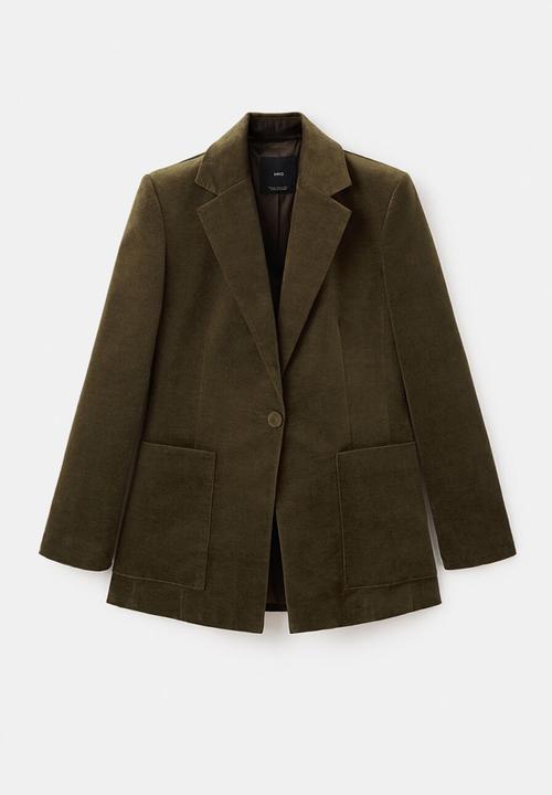 MANGO - Blazer dany - khaki