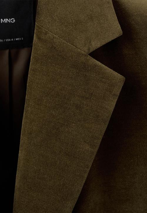 MANGO - Blazer dany - khaki