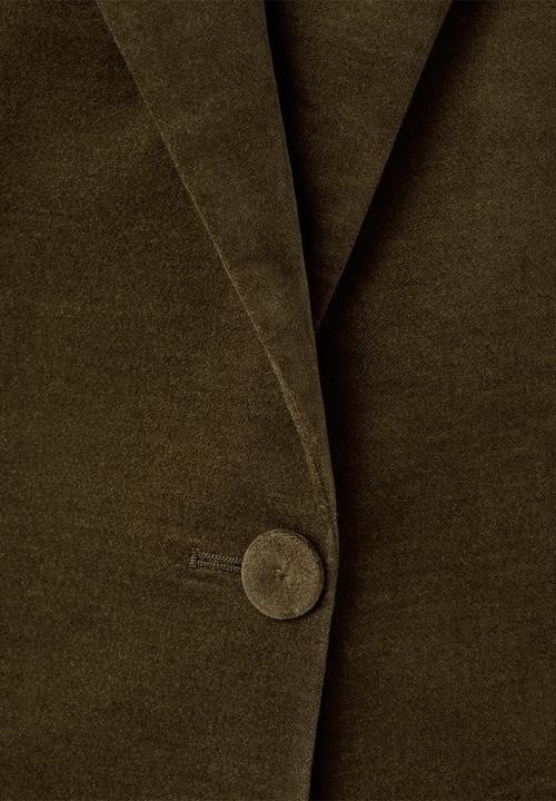 MANGO - Blazer dany - khaki