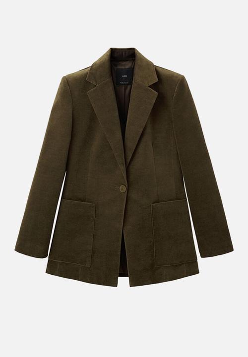 MANGO - Blazer dany - khaki