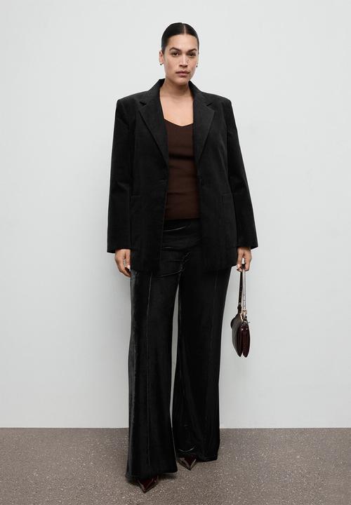 MANGO - Blazer dany - black