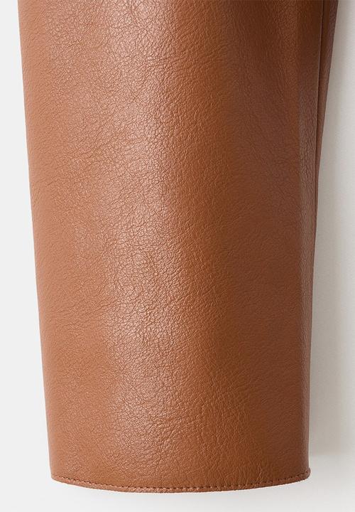MANGO - Plus jacket sabina - medium brown