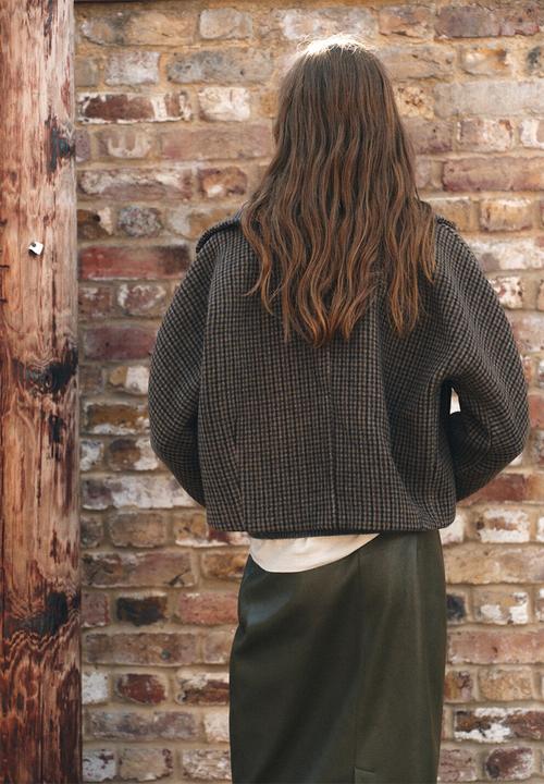 MANGO - Jacket dita - brown