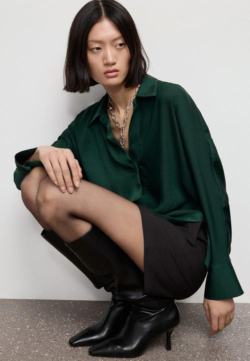 MANGO - Shirt mara - bright green
