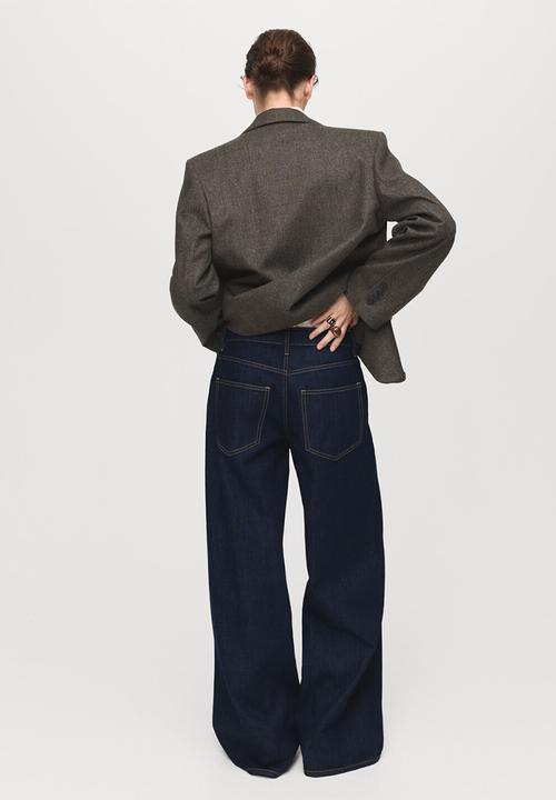 MANGO - Jeans annie - open blue