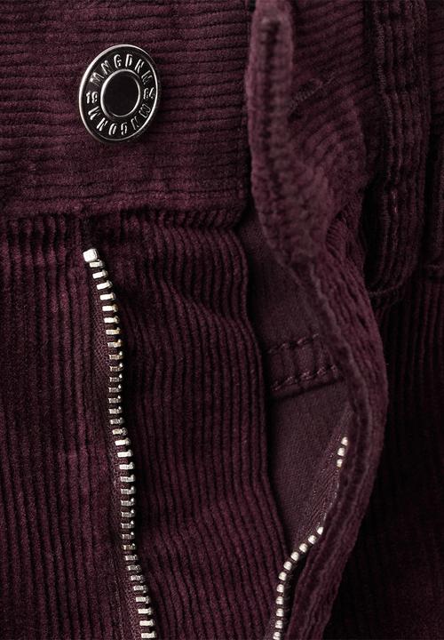 MANGO - Jeans carmenp - dark red