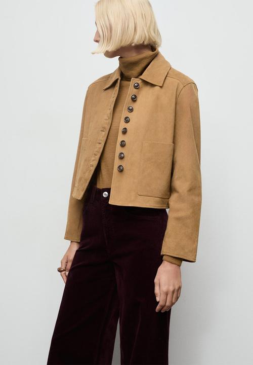 MANGO - Jeans carmenp - dark red