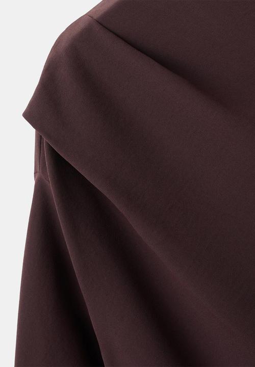 MANGO - Blouse urus - brown