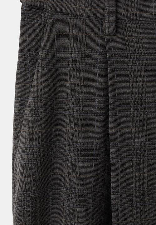 MANGO - Trousers stuard - brown