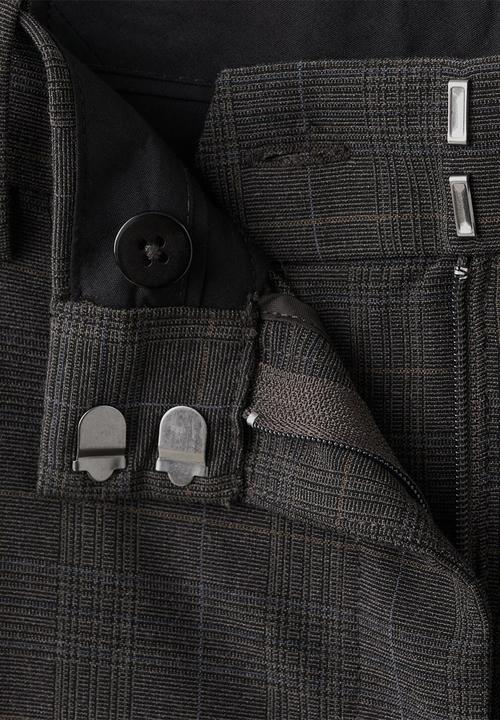 MANGO - Trousers stuard - brown