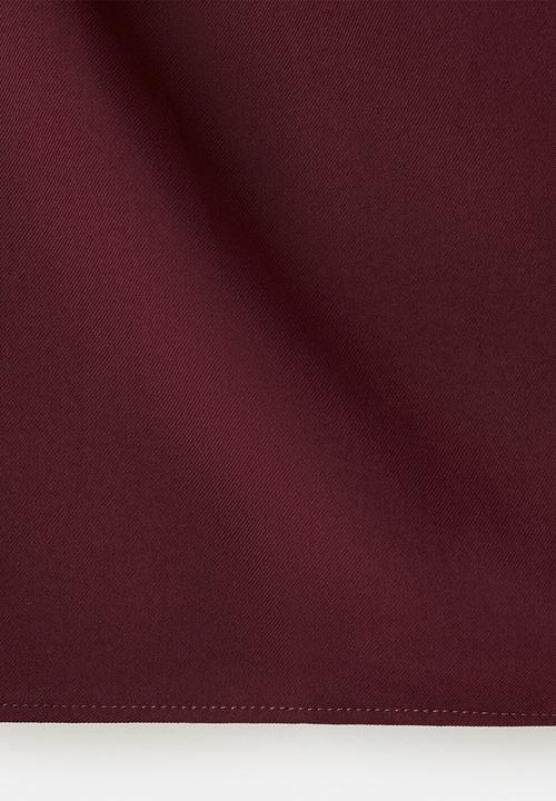 MANGO - Dress saha - dark red