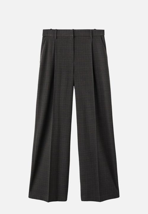 MANGO - Trousers stuard - brown