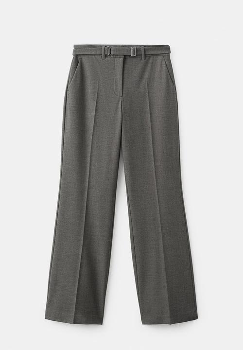 MANGO - Trousers carlota - brown