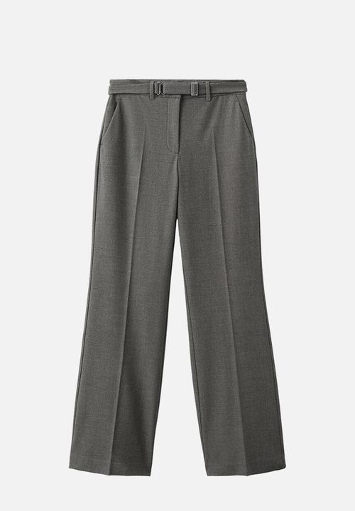 MANGO - Trousers carlota - brown