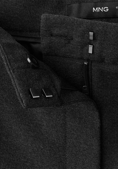 MANGO - Trousers carlota - gray