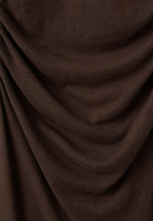 MANGO - Dress brat - dark brown