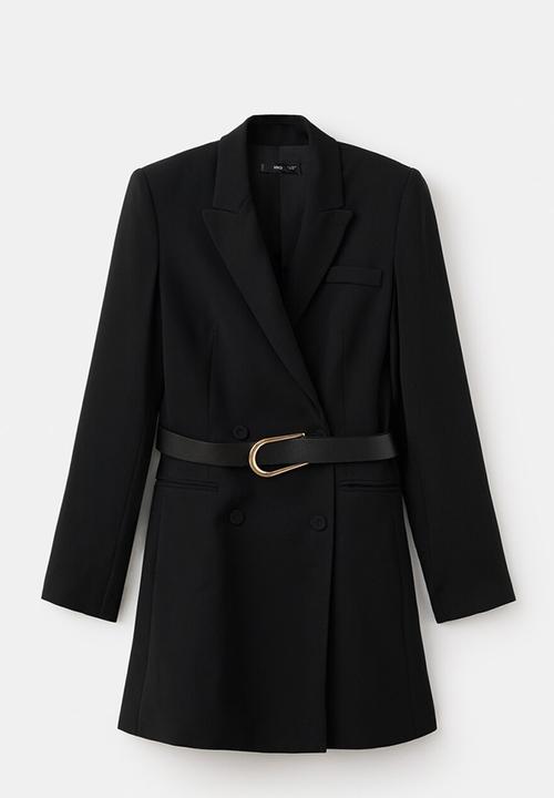 MANGO - Dress loida - black