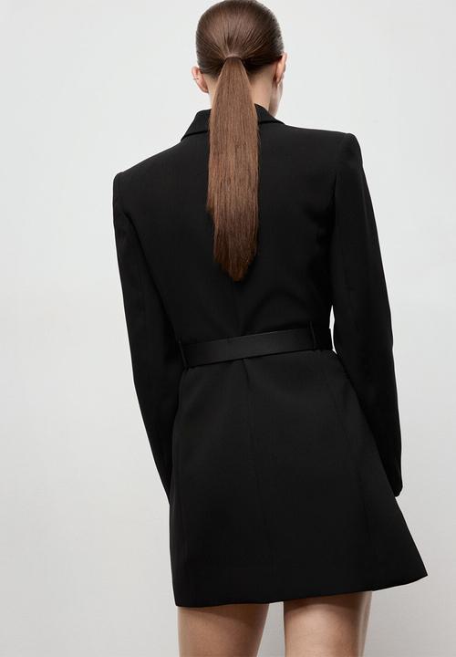 MANGO - Dress loida - black