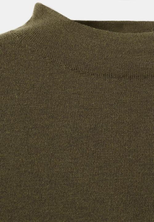 MANGO - Dress brat - beige/khaki