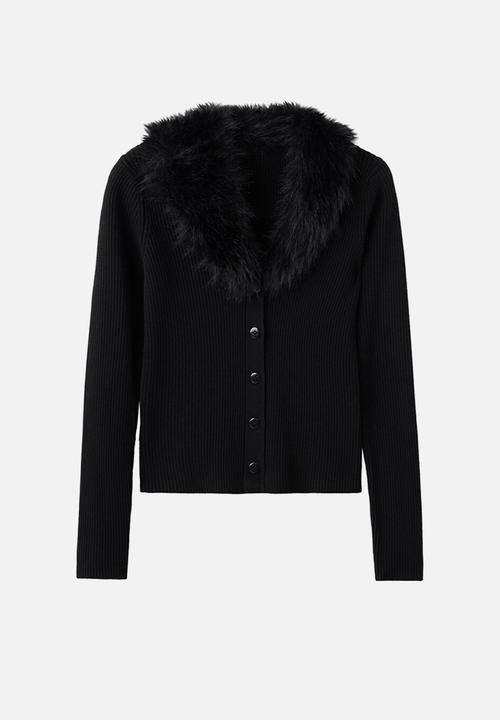 MANGO - Cardigan maddie - black
