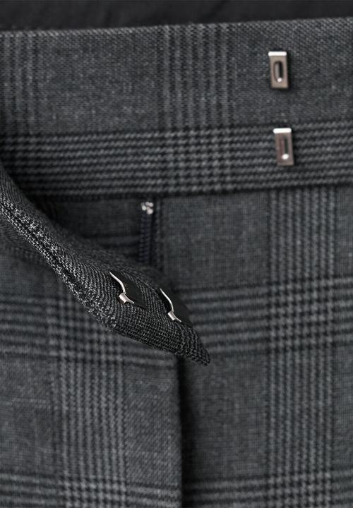 MANGO - Trousers teriyaki - gray
