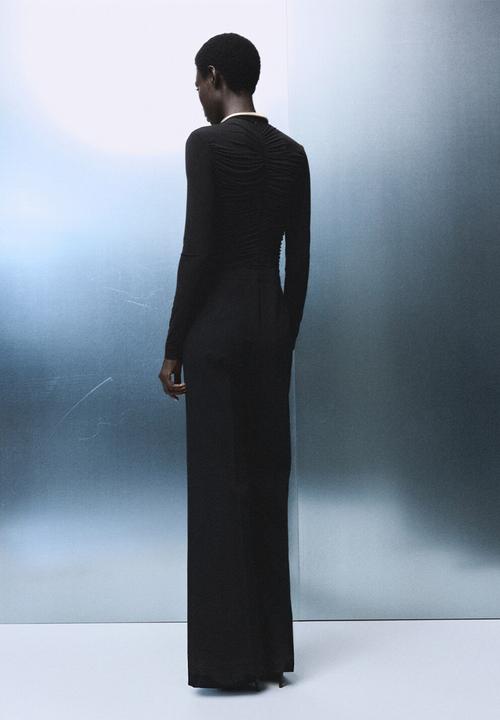 MANGO - Jumpsuit fatima - black