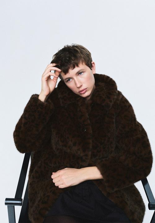 MANGO - Coat zurich - brown