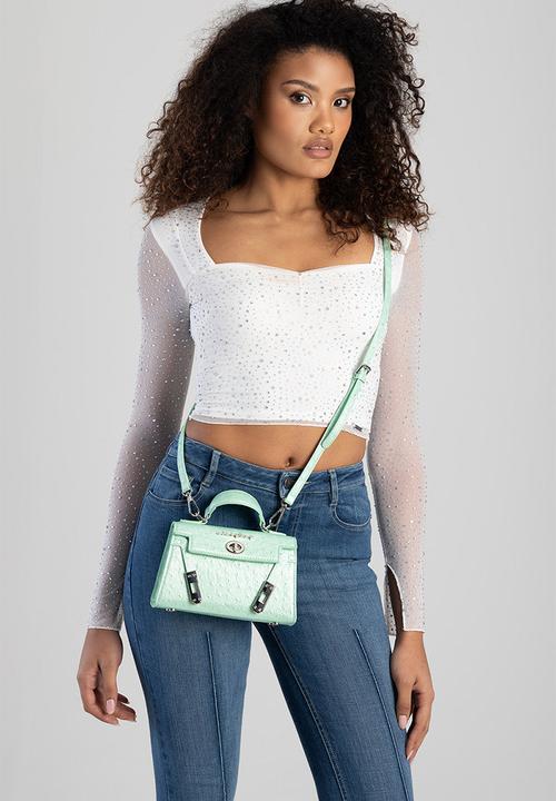 SISSY BOY - Carly extra mini crossbody bag - mint green