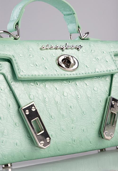 SISSY BOY - Carly extra mini crossbody bag - mint green