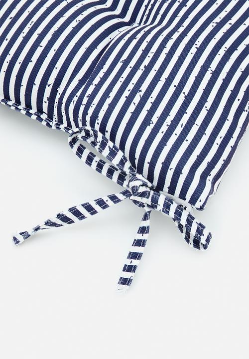 Sixth Floor - Wren seat pad set of 2 - navy