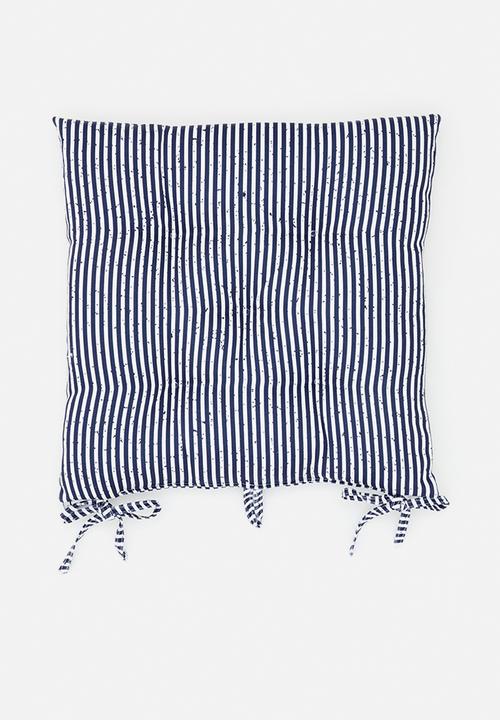 Sixth Floor - Wren seat pad set of 2 - navy