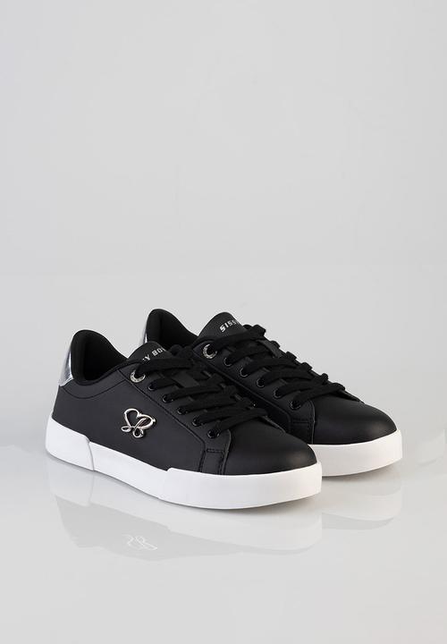 SISSY BOY - Branded sneaker - black & silver