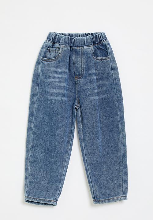 Pop Candy - Cuffed jeans - blue