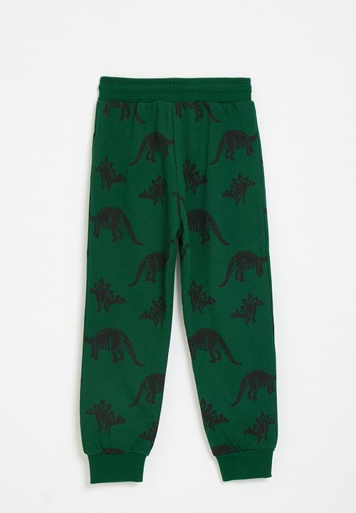 Pop Candy - Printed jogger - emerald/dinos