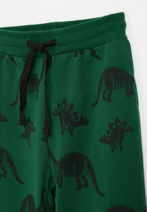 Pop Candy - Printed jogger - emerald/dinos