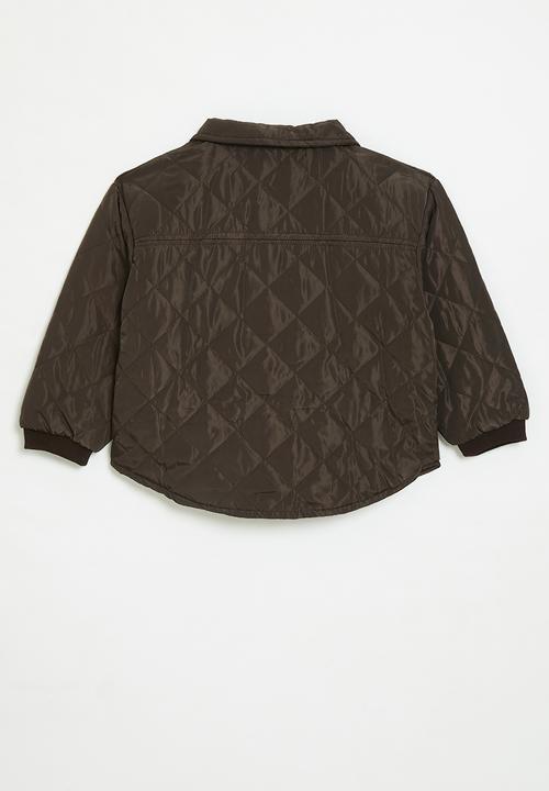 Pop Candy - Quilted jacket - dark brown