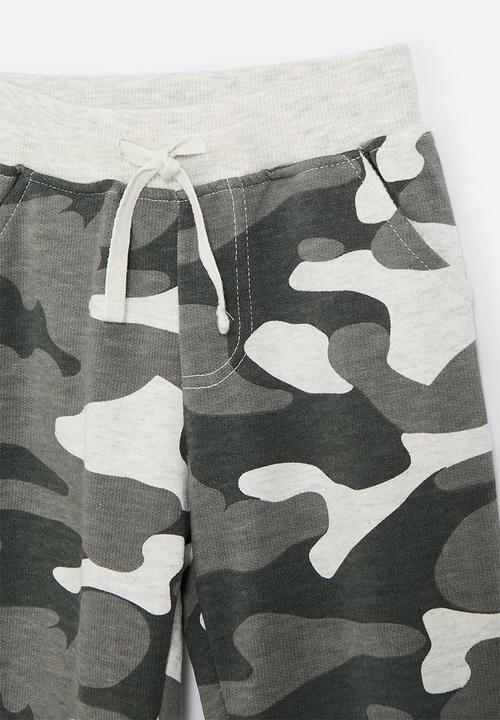 Pop Candy - Camo joggers - multi/light grey