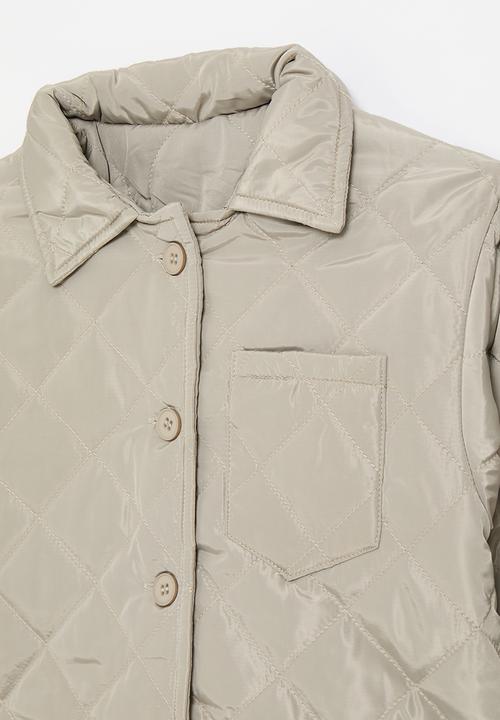 Pop Candy - Quilted jacket - beige