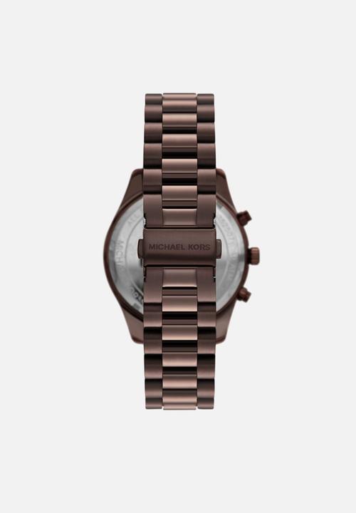 Michael Kors - Lexington Chronograph Stainless Steel Watch - Brown