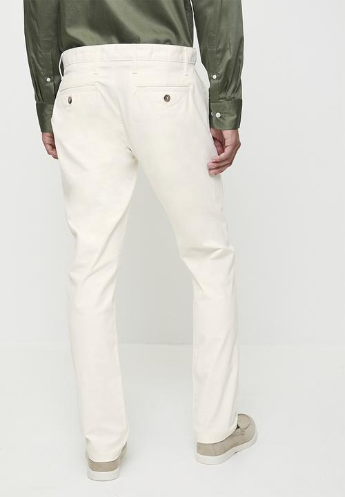 POLO - VENICE  ESSENTIAL SLIM LEG trouser - WHITE