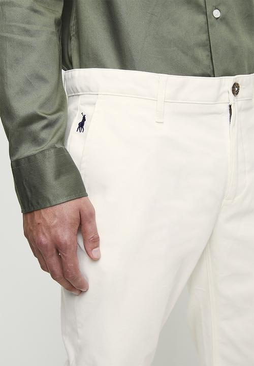 POLO - VENICE  ESSENTIAL SLIM LEG trouser - WHITE