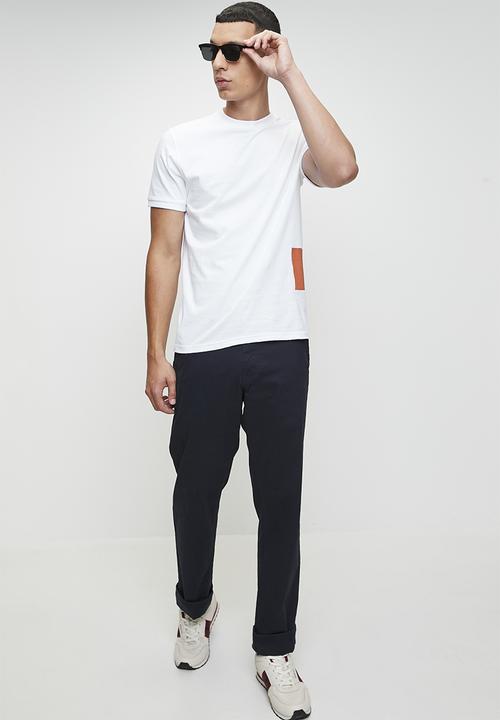POLO - SIYABONGA PJC Ss Side Logo Tee - White