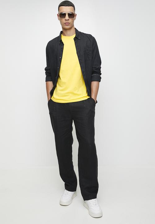 POLO - JENSON  SPORT SS TEE - YELLOW