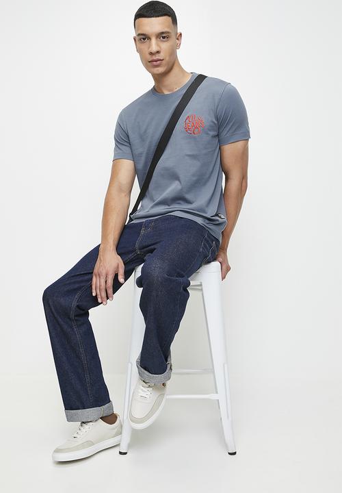 POLO - CHICO PJC Ss Circular Logo Tee - Blue