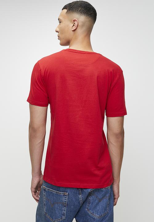 POLO - JENSON  SPORT SS TEE - RED