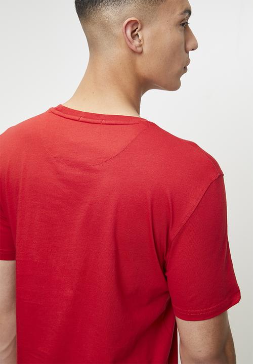 POLO - JENSON  SPORT SS TEE - RED