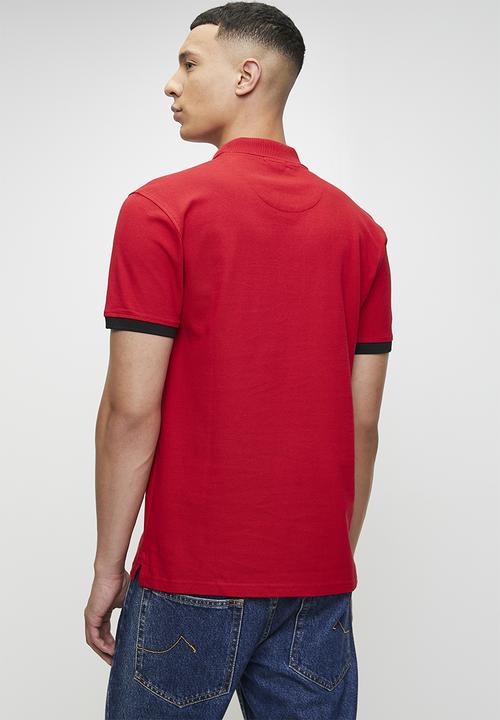 POLO - ELVIN HD Logo Ss Golfer - Red