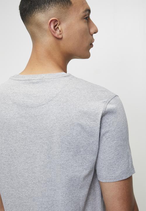 POLO - JENSON Sport Ss Tee - Grey Melange
